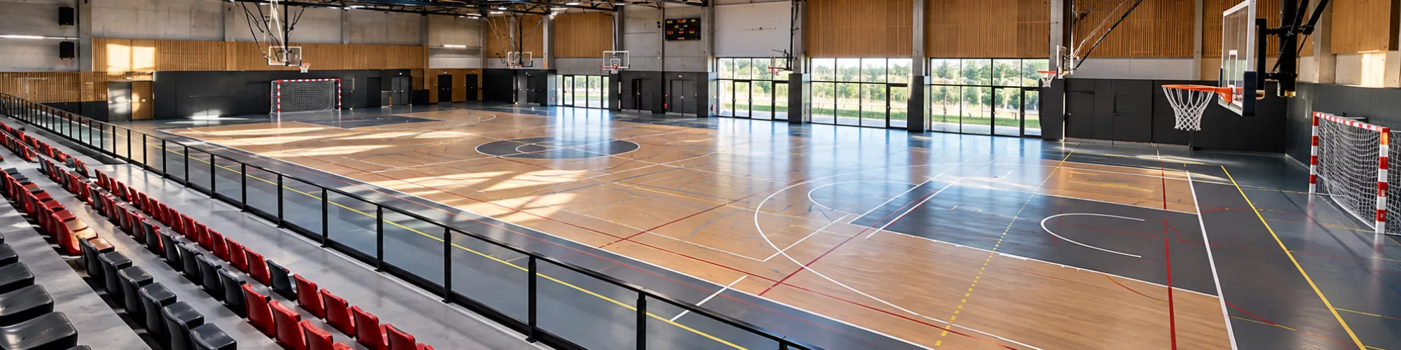 Multi-sports spaces